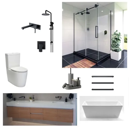 PH Main Bathroom Interior Design Mood Board by S&S Builders Ltd on Style Sourcebook