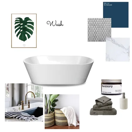 Bathroom Inspo Interior Design Mood Board by Myla Brandt on Style Sourcebook