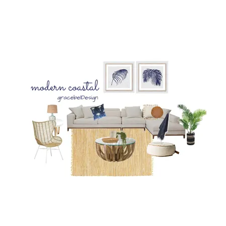 modern coastal - indigo Interior Design Mood Board by GRACE LANGLEY INTERIORS on Style Sourcebook