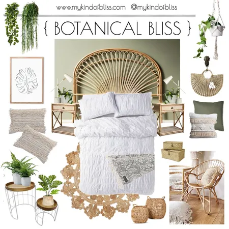 BOTANICAL BLISS Interior Design Mood Board by My Kind Of Bliss on Style Sourcebook