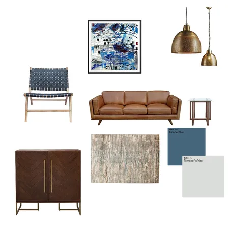 blues Interior Design Mood Board by andrealucenaorr on Style Sourcebook