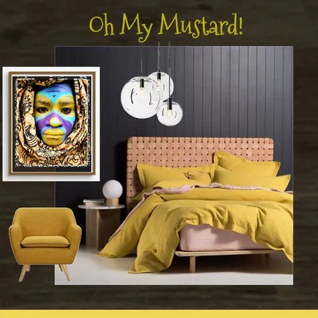 Oh my Mustard Interior Design Mood Board by Natasha Mulenga on Style Sourcebook