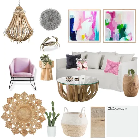 Fuscia Feeling Interior Design Mood Board by AlexClaremont on Style Sourcebook