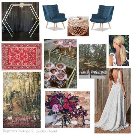 Elopement Package Forest Interior Design Mood Board by modernlovestyleco on Style Sourcebook