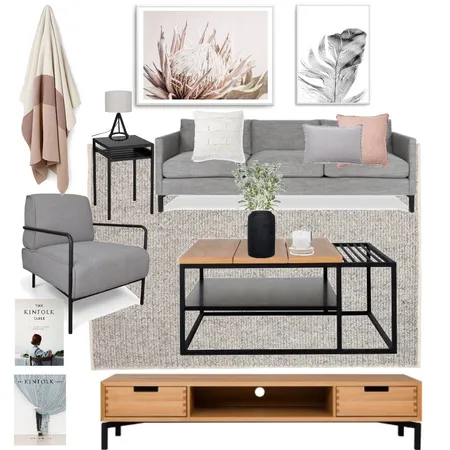 Client living space Interior Design Mood Board by Meg Caris on Style Sourcebook