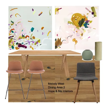Melody West - Dining Area 2 Interior Design Mood Board by Hope & Me Interiors on Style Sourcebook