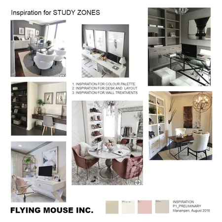 Inspiration for Study Zones Interior Design Mood Board by Flyingmouse inc on Style Sourcebook