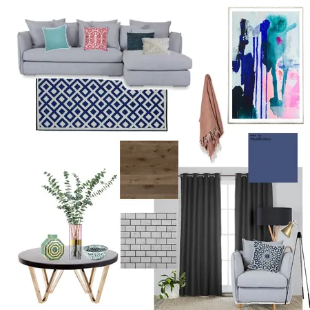 Living Room #1 Interior Design Mood Board by danakalleske on Style Sourcebook