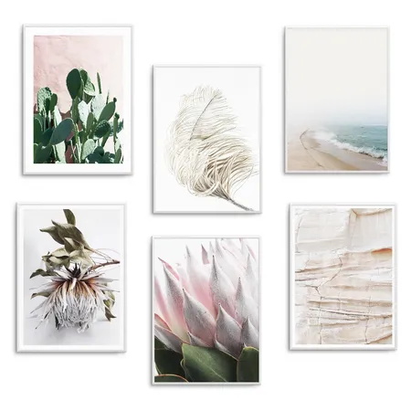 Textural Art Prints Interior Design Mood Board by kellystaceyrussell on Style Sourcebook