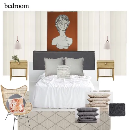 jules bedroom Interior Design Mood Board by The Secret Room on Style Sourcebook