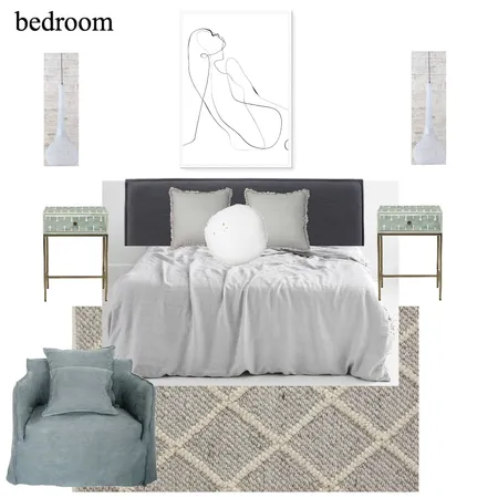 jules bedroom Interior Design Mood Board by The Secret Room on Style Sourcebook