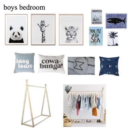 jules boys Interior Design Mood Board by The Secret Room on Style Sourcebook