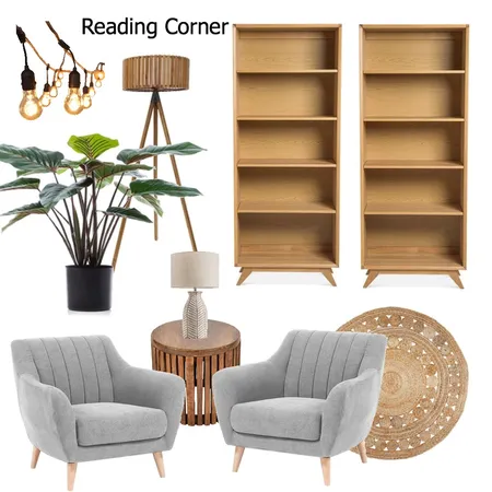Reading Area Interior Design Mood Board by VDoiron on Style Sourcebook