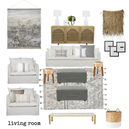 Display home Family Room Interior Design Mood Board by The Secret Room on Style Sourcebook