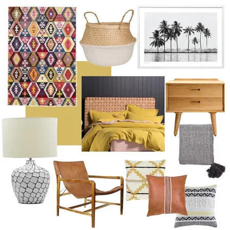 Teenage Beach Room Interior Design Mood Board by The Cali Design  on Style Sourcebook