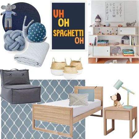 Leah boys room Interior Design Mood Board by DOT + POP on Style Sourcebook
