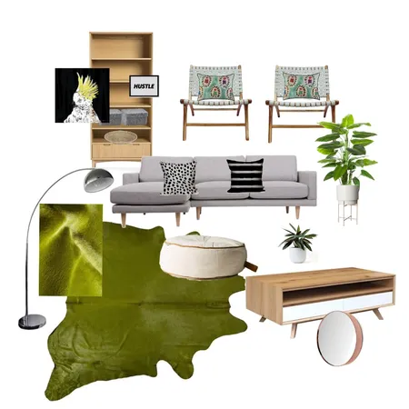 quirky living room Interior Design Mood Board by Amyhat on Style Sourcebook