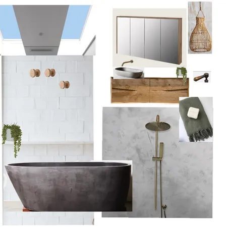 Main Bathroom Interior Design Mood Board by BElovedesigns on Style Sourcebook