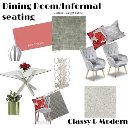 Dining Room Interior Design Mood Board by CharleneVanHeerden on Style Sourcebook