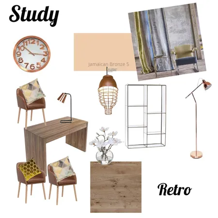 Study Interior Design Mood Board by CharleneVanHeerden on Style Sourcebook