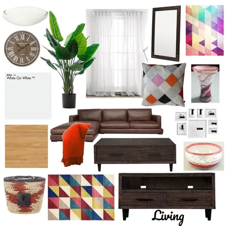 Living Area Interior Design Mood Board by Alexandra Demajo on Style Sourcebook