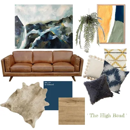 The High Road Interior Design Mood Board by Tessa Marie Art on Style Sourcebook