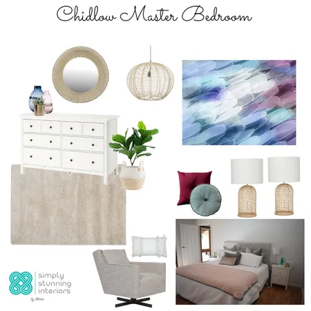 Chidlow Master Bedroom Interior Design Mood Board by Simply Stunning Interiors by Marie on Style Sourcebook