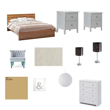 bedroom Interior Design Mood Board by katiecreamer on Style Sourcebook