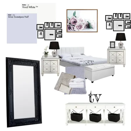Cara's Bedroom Interior Design Mood Board by taylorperdue on Style Sourcebook