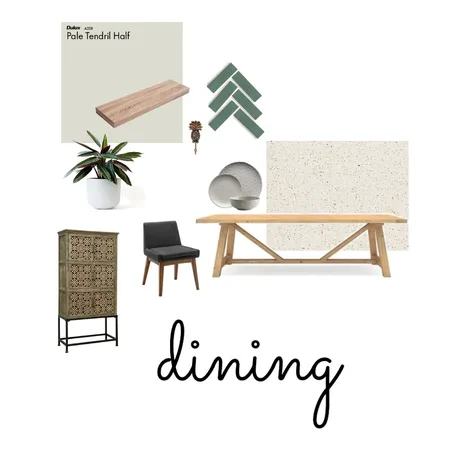 Dining Room Interior Design Mood Board by NeviJ on Style Sourcebook