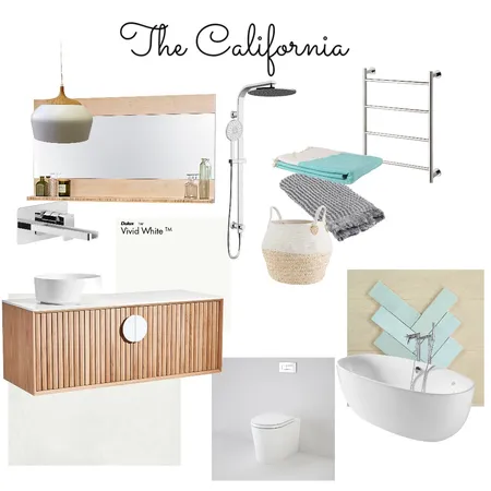 California Package Interior Design Mood Board by Hilite Bathrooms on Style Sourcebook