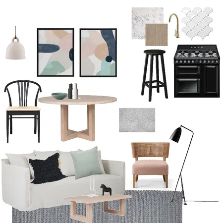 Kitchen, Living and Dining Interior Design Mood Board by frankierose on Style Sourcebook