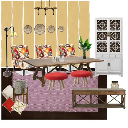 dininig mexican Interior Design Mood Board by kholoud on Style Sourcebook