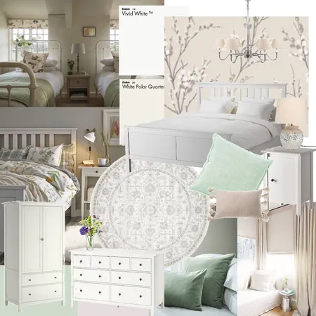 Guest Bedroom Interior Design Mood Board by abby_wilken on Style Sourcebook