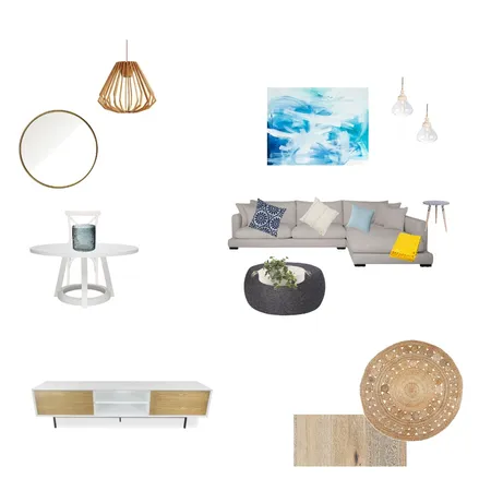 Living &amp; Dining Room Interior Design Mood Board by Judyw on Style Sourcebook