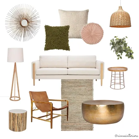 Summer Lounge Interior Design Mood Board by Amy Louise Interiors on Style Sourcebook