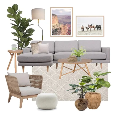 Boho art styling Interior Design Mood Board by Thediydecorator on Style Sourcebook