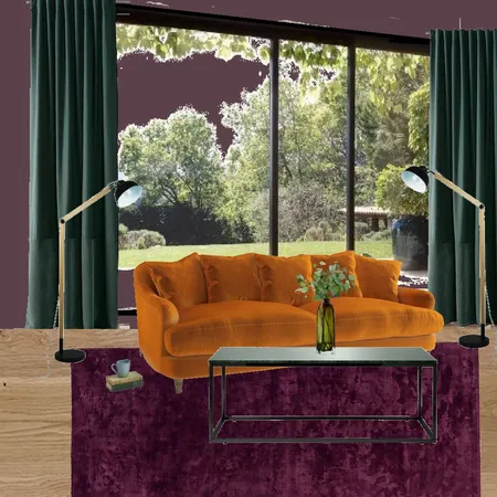 Triadic Colour Scheme Livingroom Interior Design Mood Board by amhalling on Style Sourcebook