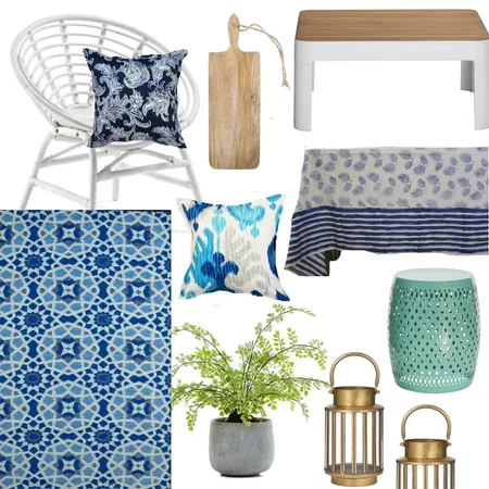 Outdoor Modern Coastal Interior Design Mood Board by Bungalow Living on Style Sourcebook