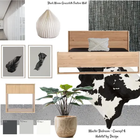 Master Bedroom Concept 4 Interior Design Mood Board by Habitat_by_Design on Style Sourcebook