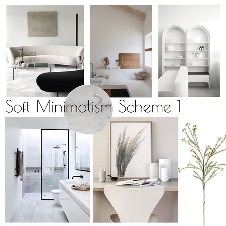 Soft Minimalism Scheme 1 Interior Design Mood Board by thebohemianstylist on Style Sourcebook