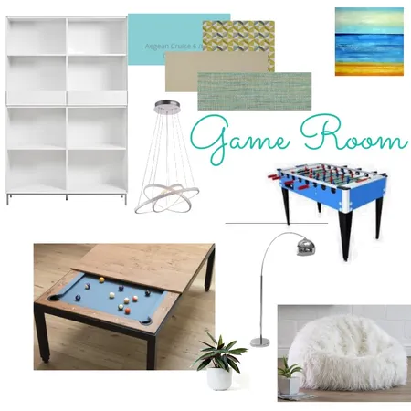 game room Interior Design Mood Board by basheera on Style Sourcebook