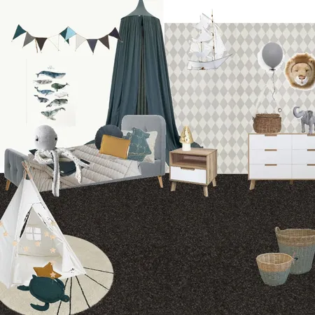 Lukes room concept Interior Design Mood Board by jemima.wiltshire on Style Sourcebook