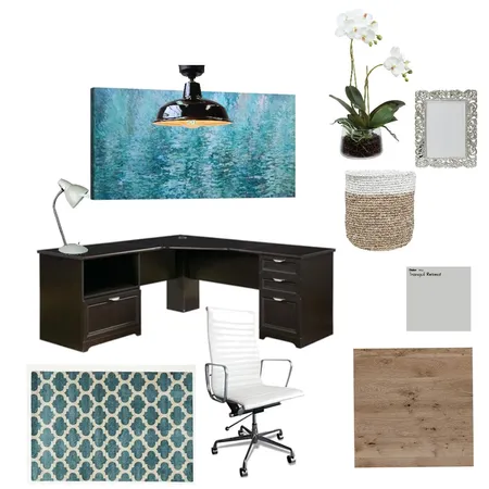 Study room area Interior Design Mood Board by Velvet Rose Interior Designs on Style Sourcebook