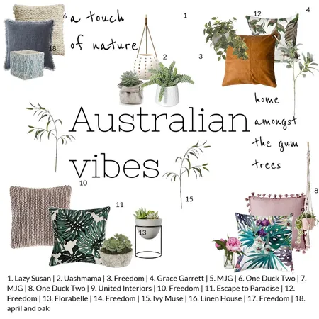Australian Vibes Interior Design Mood Board by StyledInteriors on Style Sourcebook