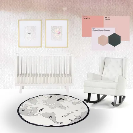 Baby Pink Interior Design Mood Board by Ashlee on Style Sourcebook