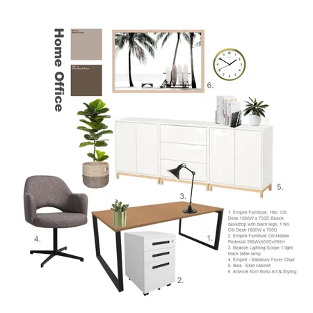 Somerset Drive Office Interior Design Mood Board by laurentaylordesign on Style Sourcebook
