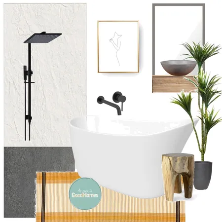 Contemporary bathroom Interior Design Mood Board by Reka Fabian on Style Sourcebook