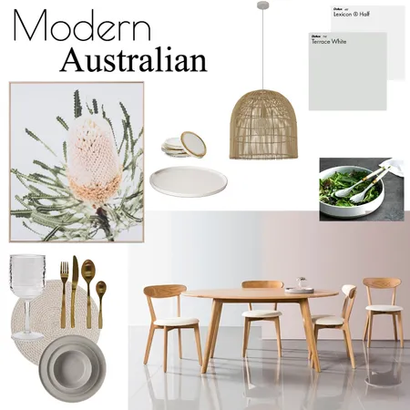 Modern Australian dining Interior Design Mood Board by Style Curator on Style Sourcebook