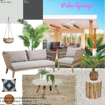 Palm Springs 1 Interior Design Mood Board by LizShashkof on Style Sourcebook